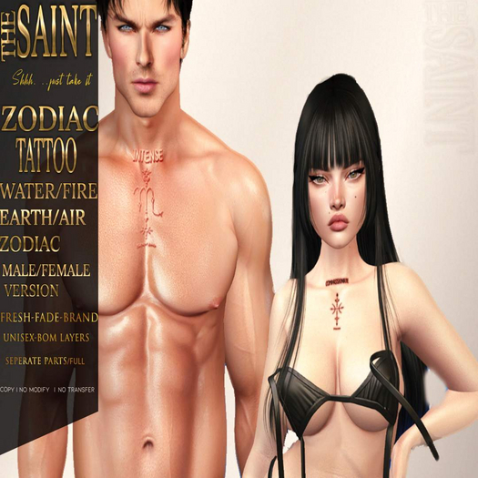 - THE SAINT-ZODIAC TATTOO