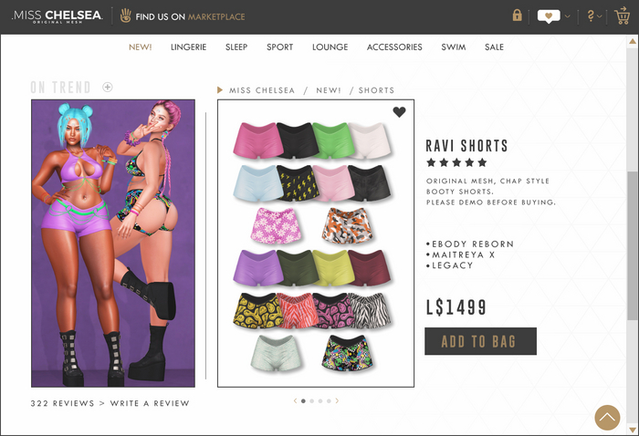 .miss chelsea. Ravi Shorts Fatpack