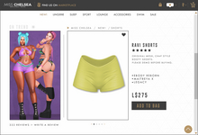 .miss chelsea. Ravi Shorts Acid