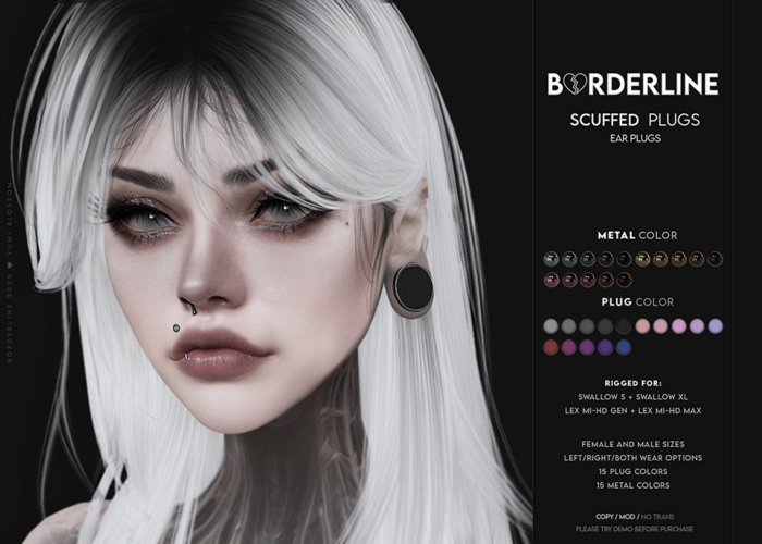 BORDERLINE - Scuffed Plugs - SWALLOW S