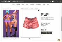 .miss chelsea. Ravi Shorts Hot Zebra