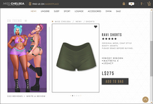 .miss chelsea. Ravi Shorts Olive
