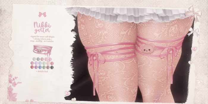 nyaru - nikki garter - fatpack