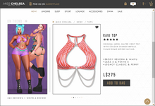 .miss chelsea. Ravi Top Hot Zebra