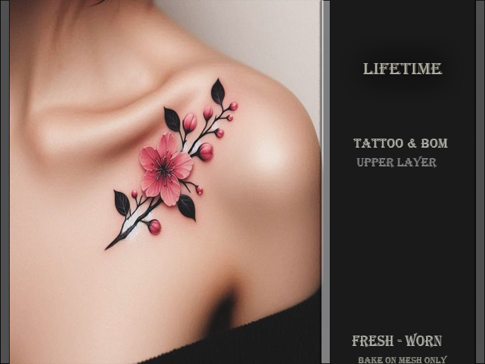 Lifetime Bom Tattoo 0159