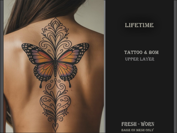 Lifetime Bom Tattoo 0167
