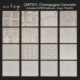 [ARTSY] Champagne Concrete (add to unpack)