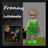 H.O.P.E. romper franny green