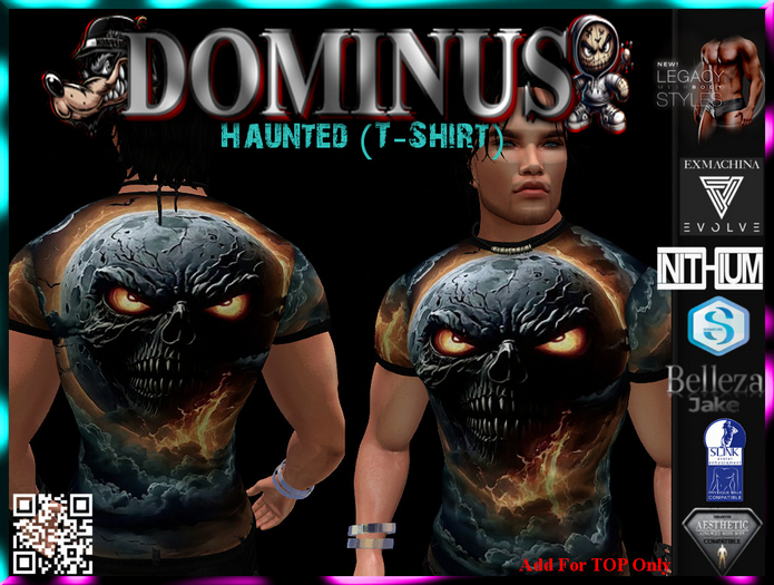 ~DOMINUS~Haunted (T-Shirt)  (ADD)