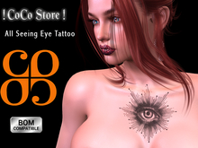 ! CoCo Store ! - Halloween All Seeing Eye Tattoo [BOM]