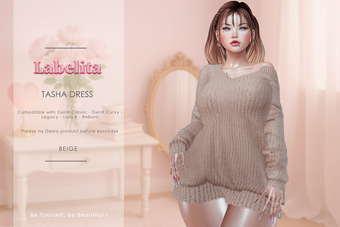 [LABELITA] Tasha Dress Beige