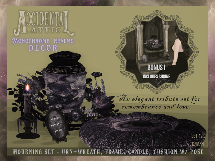 Accidental Attic - Mourning Tribute Set
