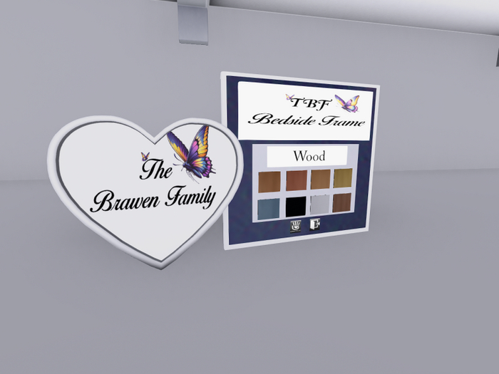 TBF - NightStand Table Frame*