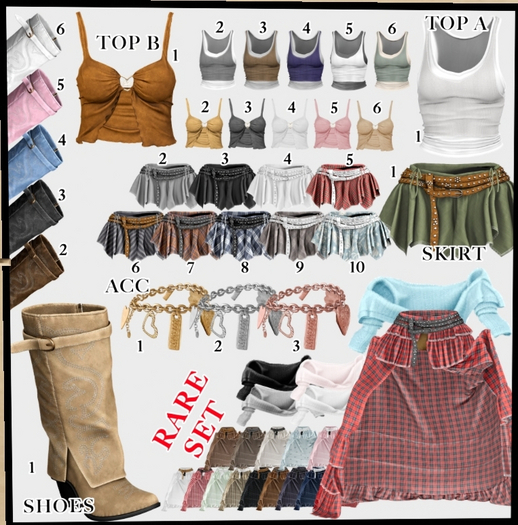 DAMI.SIERRA GACHA #TOP-A6 /e.body