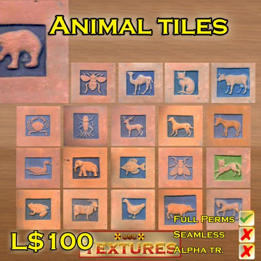 USC Textures - Animal Tiles