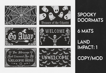 Spooky Doormats