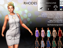 RHODES DRESS by JI with HUD -PACK (ADD)