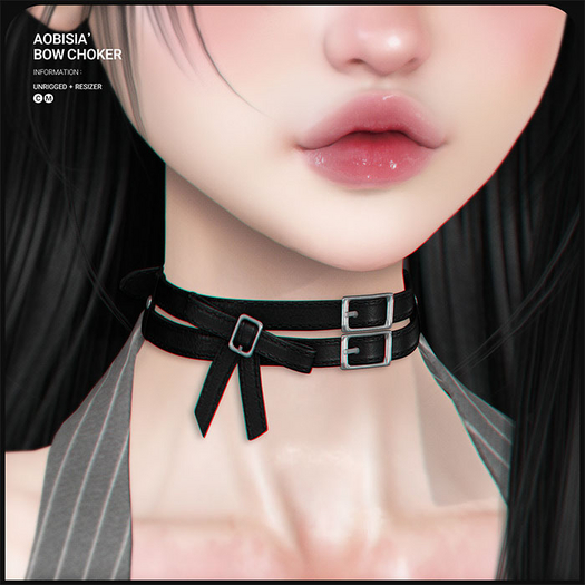 Aobisia :: Bow Choker