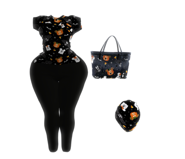 SH.  MICKEWEEN SCRUBS SET