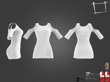 Full Perm Shoulders Cutout Mini Dress Maitreya 5.3 LaraX Slink Physique Hourglass Belleza Isis Freya Legacy Reborn