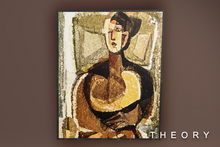LARGE ARTWORK - MODERN PORTRAIT -  THEORY -  ADD