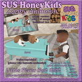 SUS HoneyKids  ZoobyAnimesh LittlePianoSet mint Box