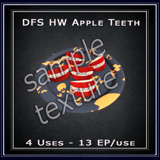 -MEOW- Textures  DFS HW Apple Teeth