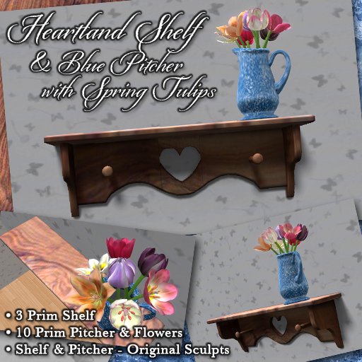 R(S)W Heartland Shelf - Blue Pitcher