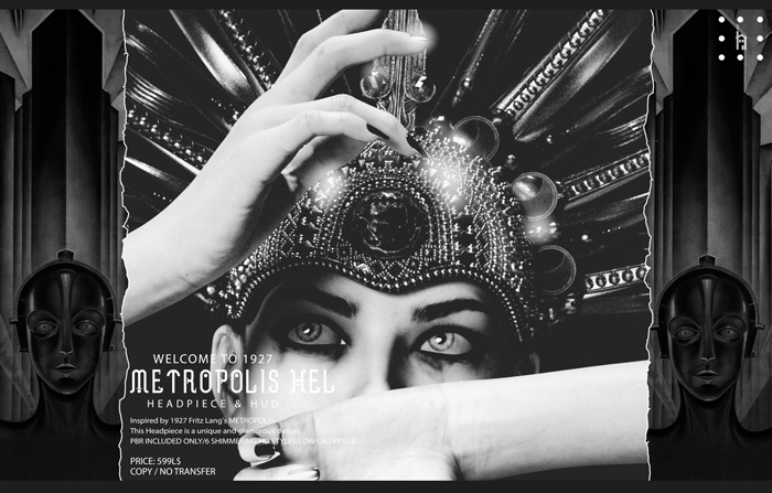 METROPOLIS HEL Headpiece