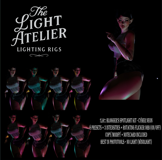 !LA!:: Blogger's Spotlight Kit - Cyber Neon