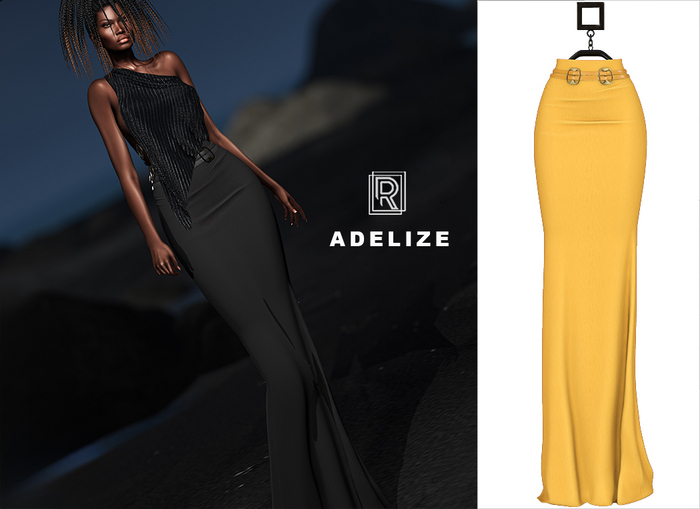 RAPTURE-Skirt Adelize-Lemon