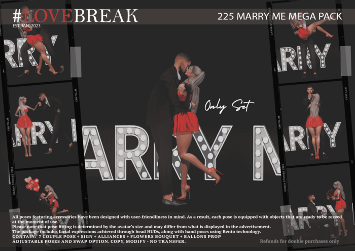 #LOVEBREAK 225 MARRY ME MEGA PACK
