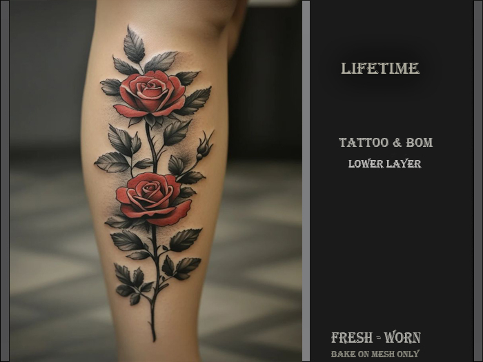 Lifetime Bom Tattoo 0175