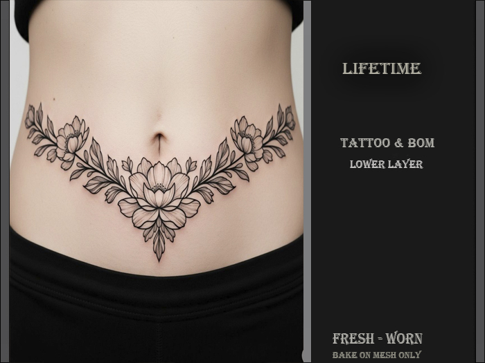 Lifetime Bom Tattoo 0177