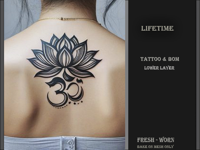 Lifetime Bom Tattoo 0181