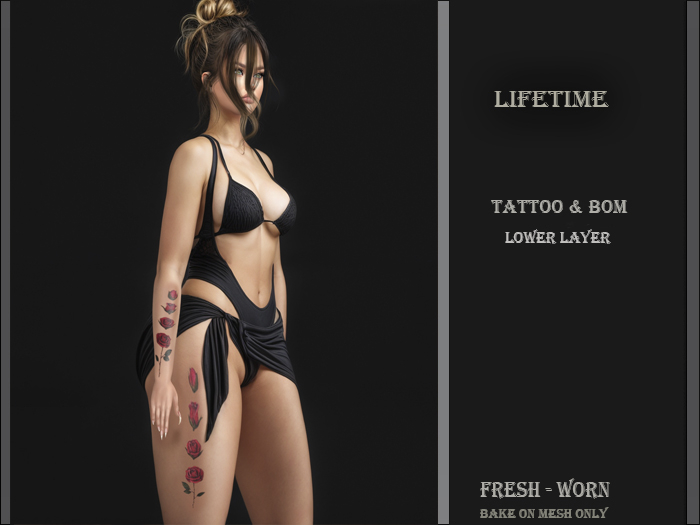 Lifetime Bom Tattoo 0183