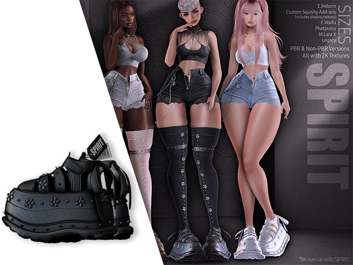 SPIRIT - Jenni sandals [BLACK]