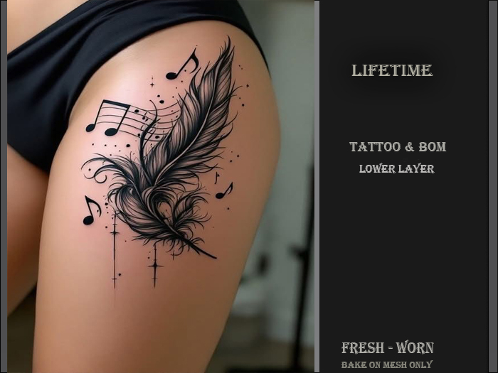 Lifetime Bom Tattoo 0185