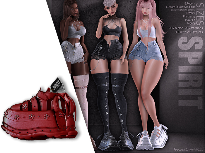 SPIRIT - Jenni sandals [RED]