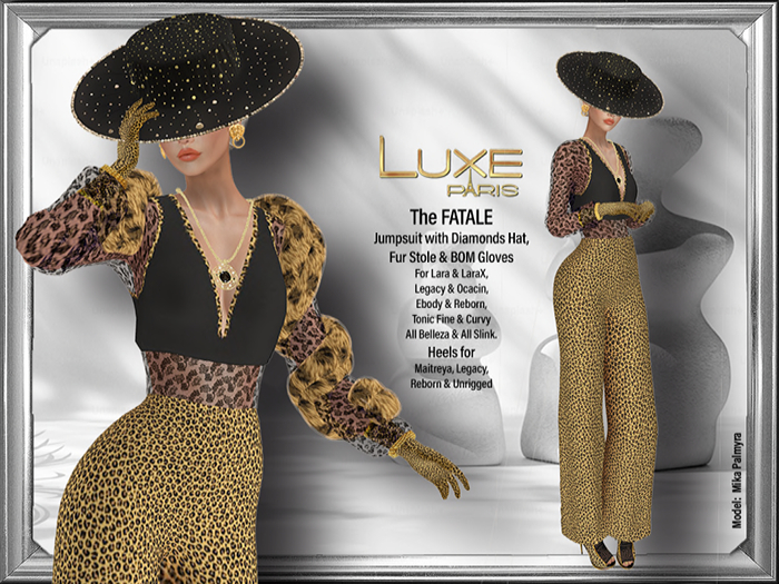 LUXE Paris FATALE Womens Ensemble