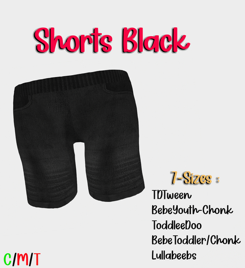 LLF-Shorts Black
