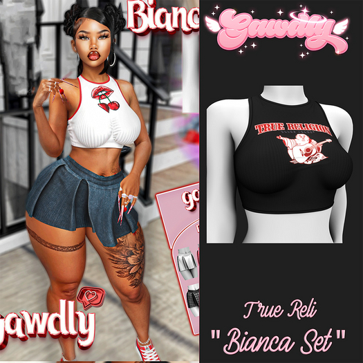 [Gawdly] Bianca Top - Truee