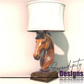 Serendipity Designs - Equus Table Lamp