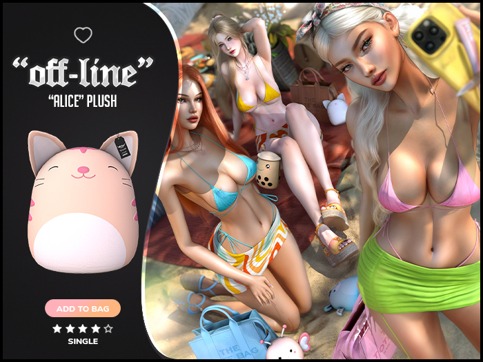 "Off-Line" x "Alice" Cat / Coffee
