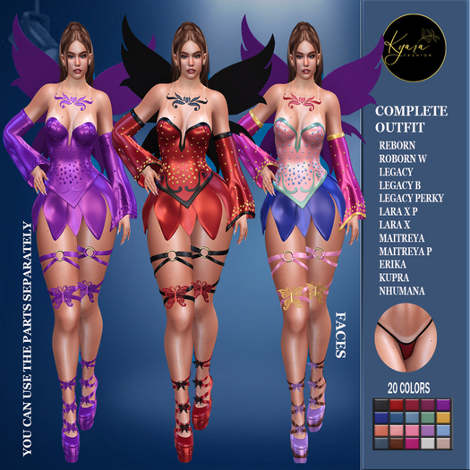 .:KF:. Wendy Complete  Outfit Pack