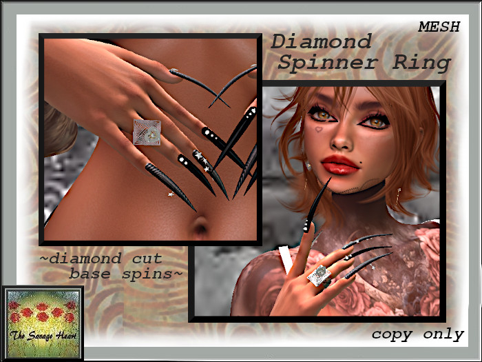 TSH Diamond Spinner Ring ANIMATED