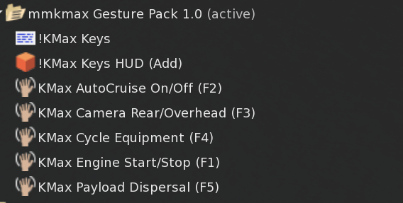mm KMax Gesture Pack GIFT