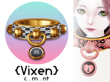{Vixen} - BAD DOG Collar & Cuffs - { #04 Balls }