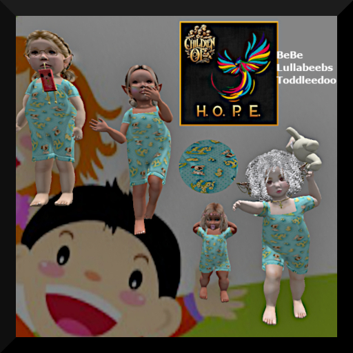 H.O.P.E. Cute Animals Romper Rocking Horse