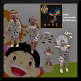 H.O.P.E. Cute Animals Romper kittens